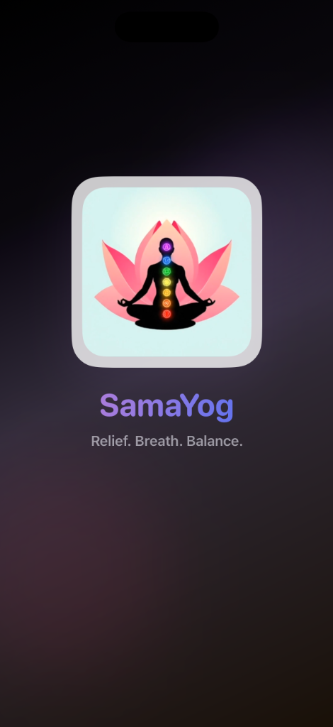 SamaYog Splash Screen